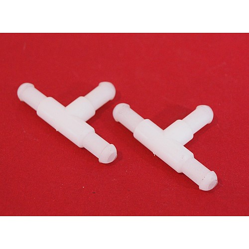 Windscreen Washer Pipe T-Piece  6mm X 6mm  (Sold As A Pair)  T-Piece3-SetA