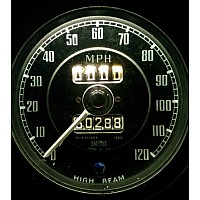 Classic Car LED MCC Dashboard Warning Switch Bulb - Warm White  12VBA720WWN
