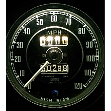 Classic Car LED MCC Dashboard Warning Switch Bulb - Warm White  12VBA720WWN