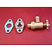 Brass Heater Tap Kit (4 piece Kit). BMC Cars  inc Austin Healey Classic Mini, Morris Minor, Sprite, Midget. 88G588-SetA