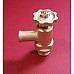 Brass Heater Tap Kit (4 piece Kit). BMC Cars  inc Austin Healey Classic Mini, Morris Minor, Sprite, Midget. 88G588-SetA