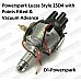 Powerspark Lucas 25D4 Distributor Top Entry Cap with Electronic Ignition Kit fitted   D7-Powerspark