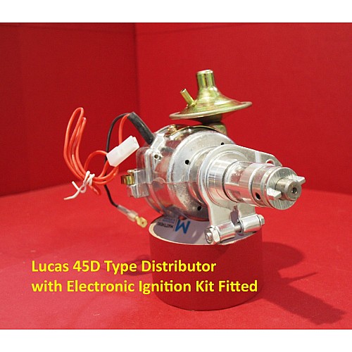 Powerspark Lucas 45D4 Type Distributor with Electronic Ignition Kit and