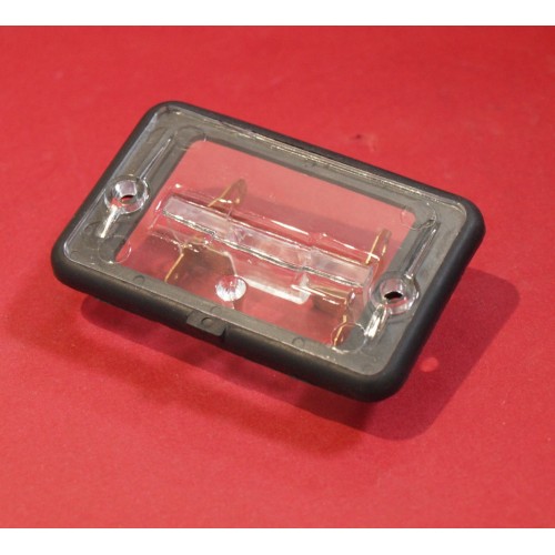 Triumph Number Plate Lens & Festoon Lamp Holder Includes Rubber Base Seal DRC276-SetA Triumph Number Plate Lens & Festoon Lamp Holder Includes Rubber Base Seal DRC276-SetA