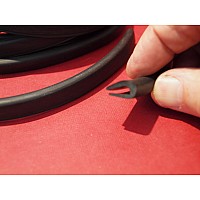 Morris Minor Door Lower Rubber Seal Strip.  Sold By The Metre   EXC110B