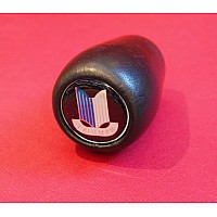 Triumph Standard Shield Motif Leather Gear Knob  GAC6051X