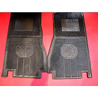 MG Embossed Floor Mats.  Suits MGB Models 1968 - 1980.  Sold as a pair  GAC6815