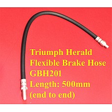 Triumph Herald Flexible Brake Hose Front  * Drum Brakes Only *   GBH201