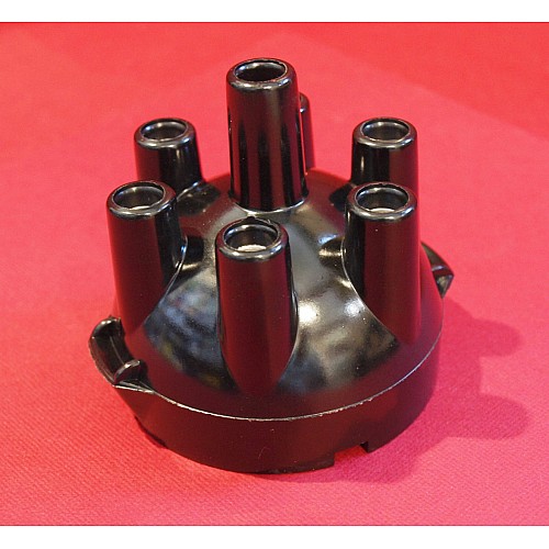 Lucas Type 25D6 Distributor Cap 6 Cylinder Push in HT Connections GDC115 - CA6 Lucas Type 25D6 Distributor Cap 6 Cylinder Push in HT Connections GDC115 - CA6