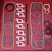 Gasket Set Cylinder Head ROVER V8 3.5 & Triumph V8  - Carburettor Models  GEG165Z