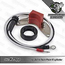 Powerspark Electronic Ignition Kit (Positive Earth) for Delco Twin Point 6 Cylinder Distributor  K29PP-Powerspark