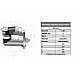 Powerlite High Torque Starter Motor.  MG Midget 1500  UK Made RAC414