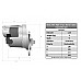 Powerlite High Torque Inertia Starter Motor Classic Mini  Austin 1100 1300 & Allegro  UK Made  RAC463