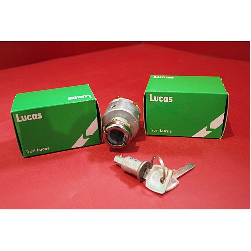 Dashboard Mount Ignition Switch Kit with Barrel & Keys Lucas (Four Position) SPB501-SetA Dashboard Mount Ignition Switch Kit with Barrel & Keys Lucas (Four Position) SPB501-SetA