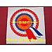 British Motor Corporation BMC Rosette Transfer or Window Sticker. 90mm    TR208