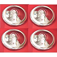 Morris Minor Early Hub Cap with "M" motif   8 1/2 inch (Set of 4)  WHL105-SetA