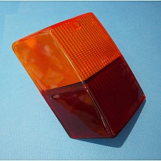 Classic Mini Mk4 Rear Lamp Lens. Stop/Tail and Amber Left hand Side. XFJ10027