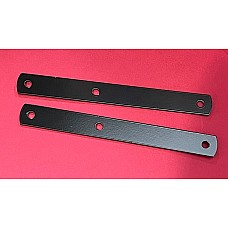 Radiator Support Stays - Chassis Cross Tube to Radiator - Sold as a Pair  Stainless Steel Powder Coated  147574