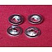 Brake shoe retaining (steady) pin retaining washer / collet. (Sold as a Set of 4) 17H4374-SetA