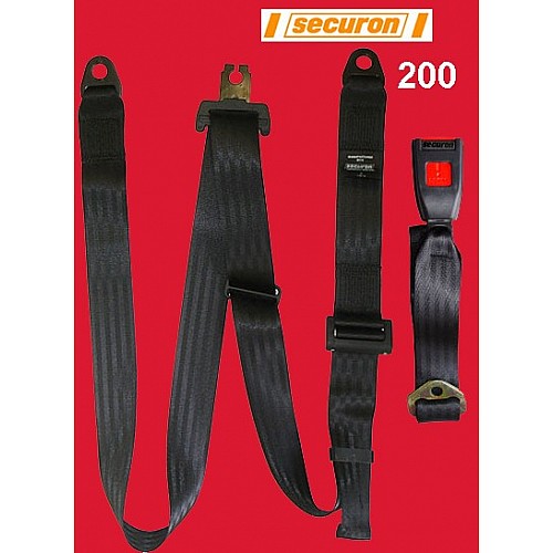 Securon Diagonal Static Seat Belt 217cm w 47cm Buckle with Anchor and Fixings. Securon-200 Securon Diagonal Static Seat Belt 217cm w 47cm Buckle with Anchor and Fixings. Securon-200