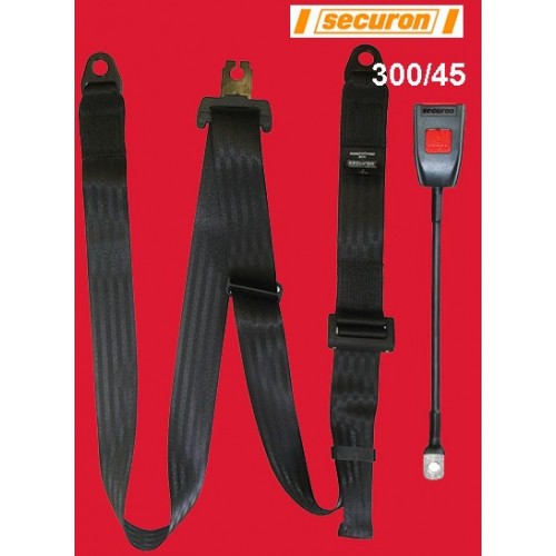 Securon Static Front Seat Belt and Anchor.  (217cm with 45cm Stalk)   Securon-300/45