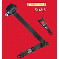 Securon Inertia Reel Lap & Diagonal Seat Belt (265cm)  Horizontal or Vertical Retractor Mount   Securon-514/15