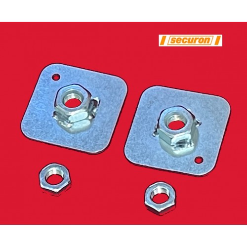 Securon Seat Belt Anchor Reinforcement Plate 7/16 UNF (Sold as a Pair) 621112 or 681/4 Securon Seat Belt Anchor Reinforcement Plate 7/16 UNF (Sold as a Pair) 621112 or 681/4