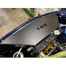 Radiator Cowl - Air Duct - Triumph TR6 Carburettor Models - Powder Coated Aluminium - Satin Black  910441-PC