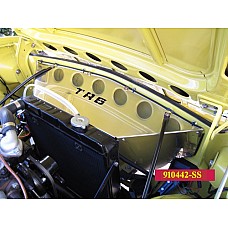 Radiator Cowl - Air Duct - Triumph TR6 P.I Models - Polished Stainless Steel  910442-SS
