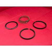 Triumph Spitfire Mk4, 1500, Herald 13/60 piston ring set. Standard. BHM1175