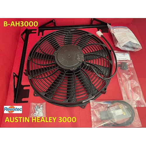Revotec Cooling Fan Kit - Austin Healey 100/6, 3000. B-AH3000 Revotec Cooling Fan Kit - Austin Healey 100/6, 3000. B-AH3000