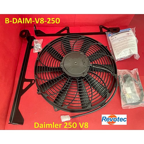 Revotec Cooling Fan Kit - Daimler 250 V8 Saloon. B-DAIM-V8-250