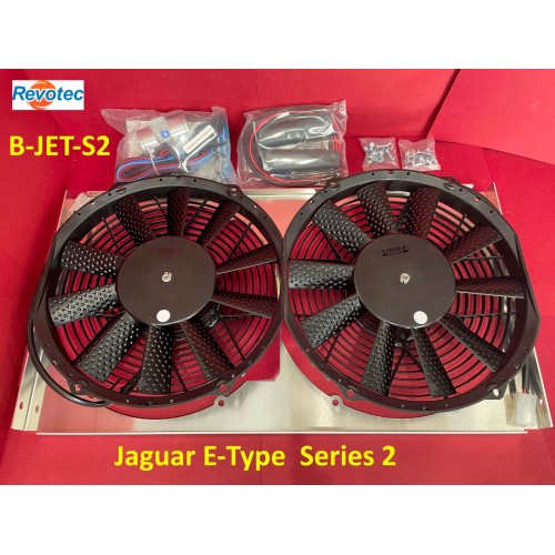 Revotec Cooling Fan Kit - Jaguar E-Type Series 2, 4.2 Litre. B-JET-S2 Revotec Cooling Fan Kit - Jaguar E-Type Series 2, 4.2 Litre. B-JET-S2