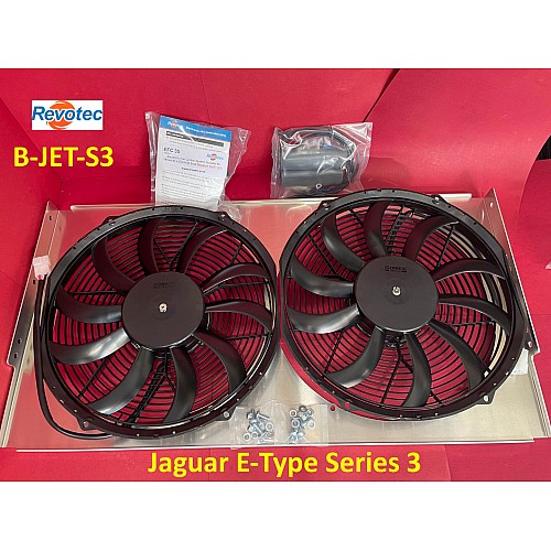 Revotec Cooling Fan Kit - Jaguar E-Type Series 3. B-JET-S3