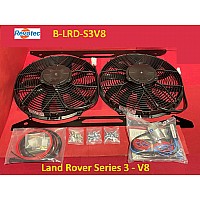 Revotec Cooling Fan Kit - Land Rover Series 3 V8 Petrol. B-LRD-S3V8