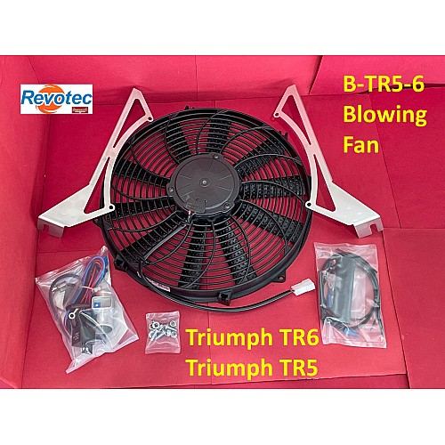 Revotec Cooling Fan Kit - Triumph TR5 & TR6. B-TR5-6-BLOWING