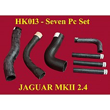 Water Hose Kit  JAGUAR MKII 2.4 & 240  KEVLAR -  7 Piece Set   HK013