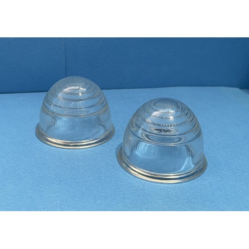 L594 Lucas Clear Glass Light Lens. Beehive Lens sold as pair   LKB200-SetA