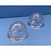 L594 Lucas Clear Glass Light Lens. Beehive Lens sold as pair   LKB200-SetA