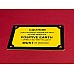 Positive Earth Polarity Warning Plate For Engine Bay    POS1