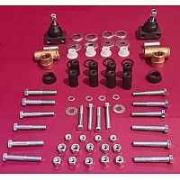 Triumph Spitfire , GT6 , Vitesse & Herald Front Suspension Wishbone & Trunnion & Upper Ball Joint Service Kit 68 Piece Set . QHQSK88