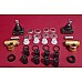 Triumph Spitfire , GT6 , Vitesse & Herald Front Suspension Wishbone & Trunnion & Upper Ball Joint Service Kit 68 Piece Set . QHQSK88