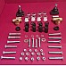 Triumph Spitfire , GT6 , Vitesse & Herald Front Suspension Wishbone & Trunnion & Upper Ball Joint Service Kit 68 Piece Set . QHQSK88