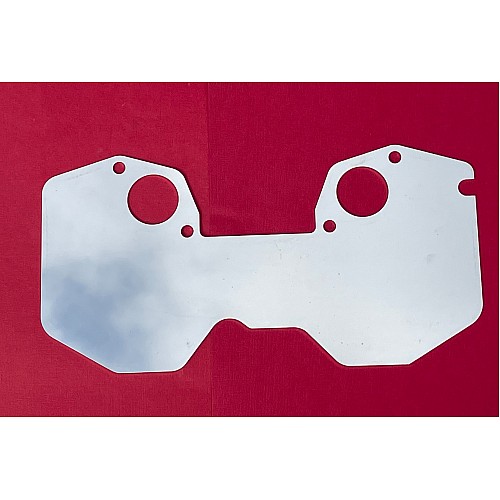 Stainless Steel Heat Shield  S.U HS4 Twin Carburetors -  Polished Stainless Steel  UKC8372-SS