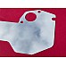 Stainless Steel Heat Shield  S.U HS4 Twin Carburetors -  Polished Stainless Steel  UKC8372-SS
