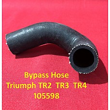 Water Hose - Bypass Hose - Triumph TR2  TR3  TR4 TR4a 105598