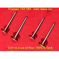 Triumph TR2-TR4   Inlet Valve Set  - Sold as a set of Four  107626-SetA