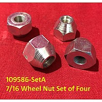 Wheel Nut 7/16 UNF -  Triumph  (Sold as a set of Four)   109586-SetA