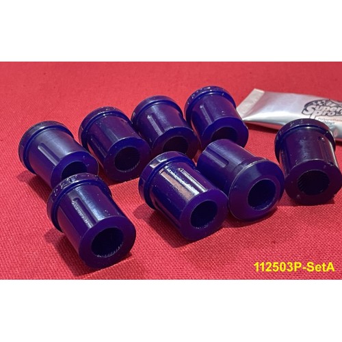 Triumph TR2 - TR4A & Vanguard  Rear Spring Shackle Bush Polyurethane  (Sold as set of 8 )  112503P-SetA