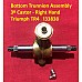 Bottom Trunnion Assembly - 3º Castor - Right Hand   Triumph TR4   133838